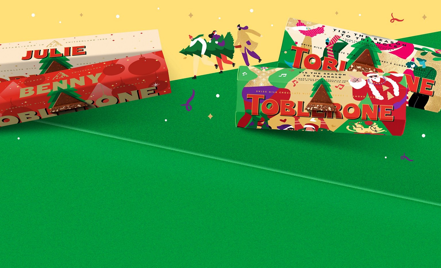 Toblerone Festive 22 packs